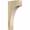 Ekena Millwork Huntington Rough Sawn Corbel, Douglas Fir, 4"W x 12"D x 24"H COR04X12X24HUN00RDF - alternate 1